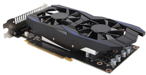 Yunir Gaming Graphics Card, GTX550Ti 6GD5 GDDR5 6144MB 192BIT Computer Graphics Card, with HDMI VGA DVI Interface, for Desktop Computer Gaming (GTX550Ti 6GB)