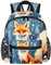 WOSHJIUK Reiserucksack für Damen,Rucksack für Herren,fuchs winter wald schnee,Rucksack
