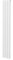 Radiatore a colonna ovale 1800mm x 240mm Designer Doppio pannello Termosifone Bianco Acciaio Inclusi Spazzola per la pulizia Kit di fissaggio e staffe