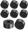 QUARKZMAN 8Pcs Entretoises en Caoutchouc de 60mm de Diamètre Extérieur, 20mm de Diamètre Intérieur, 30mm de Hauteur, Rondes, Anti-Vibrations, Rondelles en Caoutchouc Épaisses