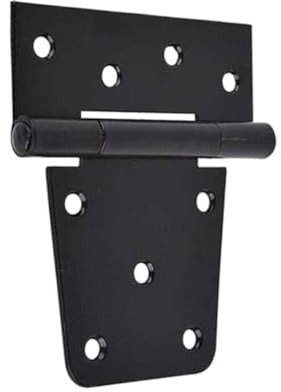 KITANDOVE Charnière À Bouton-Poussoir 1 Pièce Serrure De Porte De Garage En Acier Au Carbone Noir