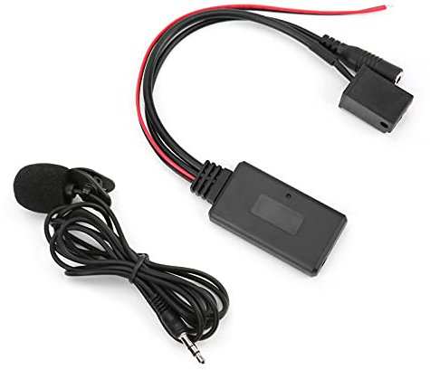 AUX Adapter, Plug and Play Bluetooth 5.0 AUX Cable Replacement for Z4 E85 X3 E83 E39 E60 E61 E63 E64 for Car