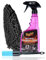 Felgenreiniger Set | Meguiar's Hot Rims All Wheel & Tire Cleaner + Felgenpinsel + Waschhandschuh | Auto Felgen Reinigungsset entfernt festsitzenden Straßenschmutz und Bremsstaub
