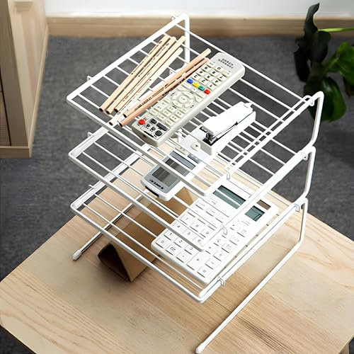 FGXY 3 Niveles para Estante De Cocina, Kitchen Estante para Platos Soporte Platos, Kitchen Estante para Platos, para Almacenar Artículos De Cocina, Artículos De Aseo, Papelería y Macetas