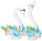 Alipis Ornaments Crystal Swan Statue Decor Room Decor Small Ornaments for Shelves
