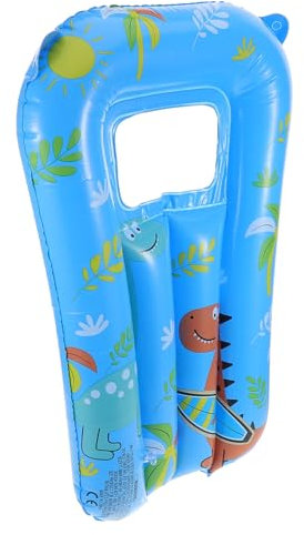 KOMBIUDA Flotteur Gonflable Dinosaure pour Piscine Garçon Et Filles Fenêtre D'observation, Matériau PVC, Planche Aquatique Portable, Jouet De Nage Et Plongée Sûr pour Loisirs en Extérieur