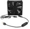 HomeVortex 120 mm 5V USB Powered PC Router Fan With Speed Controller Includes An Anti-dust Filter 2000RPM 100CFM Adjustable Airflow Quiet Operation (Single fan)