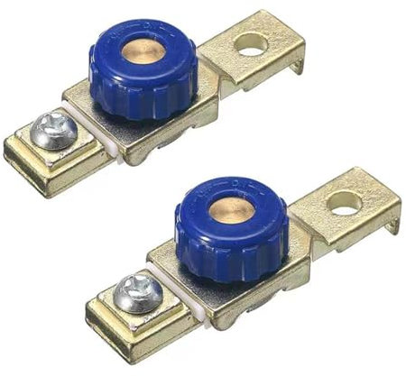 Desconectador de batería moto Cortacorrientes Desconector batería 12v Desconectador de batería Interruptor corta corriente para Moto Coche Camión Barco Vehículo por Poweka(2 Piezas)