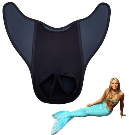 FmtwPhn Mermaid Schwimmflossen Monoflosse Flossen Schwimmflossen Meerjungfrau Hausschuhe Reise Schnorchelflossen, Schwimmflossen, Leichte Monoflosse, Schwimmflosse Zum Tauchen Erwachsenengröße 38–44