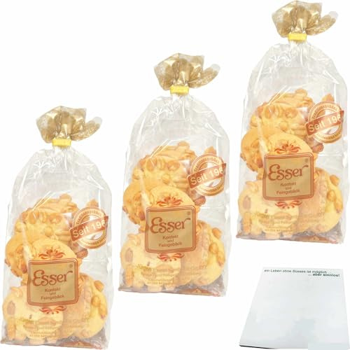 usy Bundle für Esser Butter Erdnusstaler 3er Pack (3x150g Beutel) + usy Block