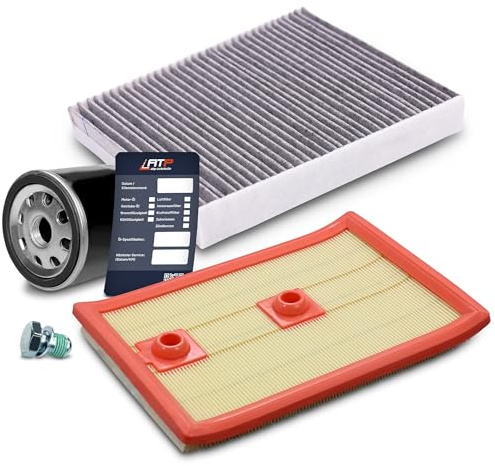 BESTPRICE ATP Inspektionspaket Set A mit 1x Ölfilter, 1x Innenraumfilter