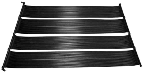 Kaloriko Panneau Solaire Chauffage Piscine, Set de 2 en polyéthylène, 620 x 75 cm, Compatible Pompe 0,25 ch, Montage Toit ou Sol pour Eau Plus Chaude au Jardin et Confort de baignade