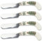 Spode Weihnachtsbaum Christmas Tree Cheese Spreaders elfenbeinfarben