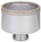 Bosch 1x PRO Multi Material Diamanttrockenbohrkronen für 22,23‑mm-Bohrung und kleine Winkelschleifer (für Fliesen, Harte Fliesen, Ø 75 mm, Professional Zubehör Kleiner Winkelschleifer)