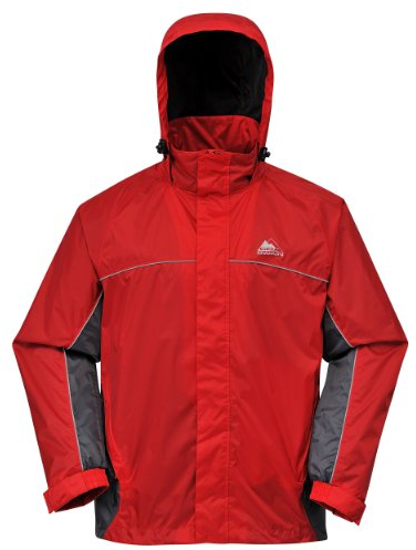 Cox Swain Funktions -/ Regenjacke Helki - 5.000mm Wassersäule / 3.000mm Atmungsaktivität, Colour: Red/Grey, Size: XL