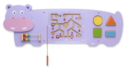 VIGA Toys - Wall Toy Hippo