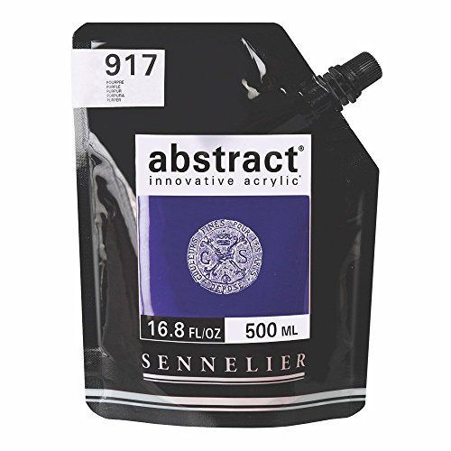 SENNELIER Abstract Acrylic 500ml Pouch, Purple, (10-121521-917)