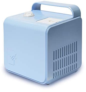 NEB-BOX Aerosol Leggero e Compatto con Doppia Maschera per Adulti e Bambini, Ampolla e Boccaglio - Apparecchio Nebulizzatore Portatile, Silenzioso e Veloce - 3 Anni di Garanzia, Prodotto in Italia