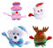8 Pièces Broches Lumineuses à Led Conduit Broche Cotillons Insignes De Broche De Paillettes Stuffers Aîné Jouet Noël