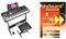 RockJam 61 Tastatur Klaviersatz 61 Schlüssel-Digital-Piano Keyboardbank Keyboardständer & Keyboard-Starter. Mehrbändiger Keyboardkurs für den Selbstunterricht und für den Einsatz in Musikschulen