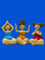 Pommerntraum ®| 3-er Set Yogafiguren 3 üppige Ladies beim Yoga Maritime Badenixen mollige Nanas YogaDamen Yoga Figuren Rubensfiguren DEKOFIGUREN (3-er Set)