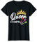 Darts Motiv Queen of Darts Bullseye lustiges Dart T-Shirt