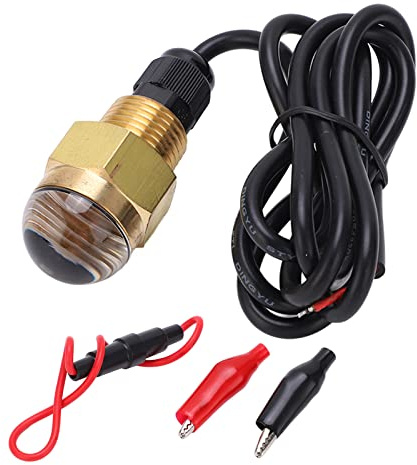 Marine Drain Plug Light, 12 V 12 W Boot LED Unterwasserlicht Messing NPT1 / 2 Marine Drain Plug Light f¨¹r YachtzubehrRowing