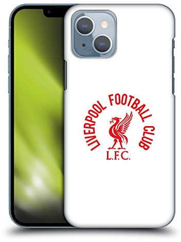 Head Case Designs Offizielle Liverpool Football Club LFC Rot Und Weiss Liver Bird Harte Rueckseiten Handyhülle Hülle Huelle kompatibel mit Apple iPhone 14