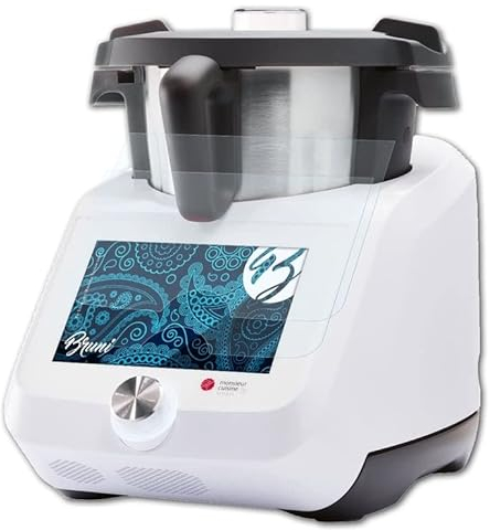 Bruni Schutzfolie kompatibel mit Silvercrest Monsieur Cuisine smart Folie, glasklare Displayschutzfolie (2X)