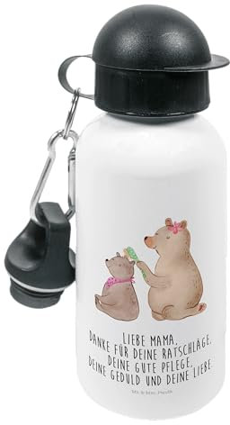 Mr. & Mrs. Panda Personalisierte Kindertrinkflasche Lama Stolz - Geschenke, Trinkflasche Mit Strohhalm Und Name, Sportflasche Namen, Edelstahl, Hippie, Lamas, Aluminium, Family, Glas Gravur, Kumpel