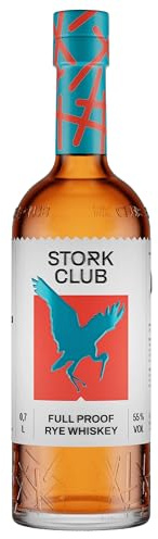 STORK CLUB Full Proof German Rye Whiskey (1 x 0,7 l) – Deutscher Roggen-Whiskey mit 55% vol.