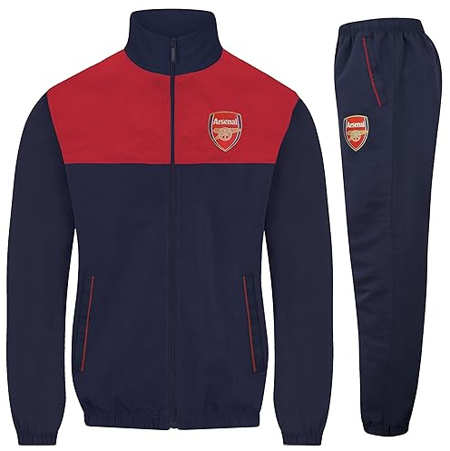 Arsenal FC officiel - Lot veste et pantalon de survêtement thème football - homme