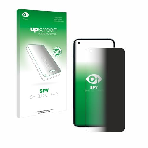 upscreen Anti-Spy Blickschutzfolie für Nothing Phone (1) (case-friendly) Made in Germany, Privacy Displayschutz-Folie [Sichtschutz, Blaulichtfilter]