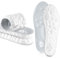 SULPO SPORT Orthopädische Einlegesohlen ideal für Sport und Alltag - Atmungsaktive, weiche, stoßdämpfende Einlegesohlen Herren und Damen - Einlegesohlen Arbeitsschuhe - 35-36 / XXS - Grau