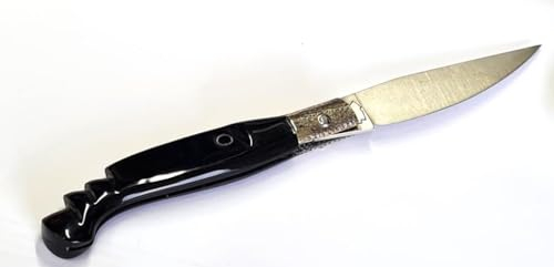 armeriaonline since 1999 artigiano Roberto monni Coltello Artigianale SARDO PATTADA Manico in Corno di Bufalo da Collezione Sardegna mamuthones Maschera 1921