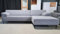 Möbel Akut Ecksofa Rolf Benz Freistil 180 Ottomane rechts Stoff grau 260 cm