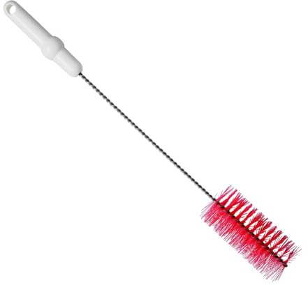 ROHRBÜRSTE,ø 60MM,PBT ROT ø 0,50MM MITTEL 500Xø 60MM