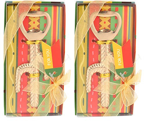 OFFSCH 4stücke Kaktus-förmige Flaschenöffner Praktischer Bieröffner Für Partys Hochzeiten Und Feiern Hochwertiges Design Für Zuhause Bars Und