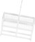 NAMOARLY Microscope Slides Staining Rack Plastic Holders Laboratory Storage Holder Microscopic Slide Holder