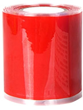 Reparaturband für Wasserschlauch – robustes Rohrreparaturband – Klebebänder für Eisenrohre, PVC, Kupfer, Gummi und Aluminium, Rot, schnelle Reparatur