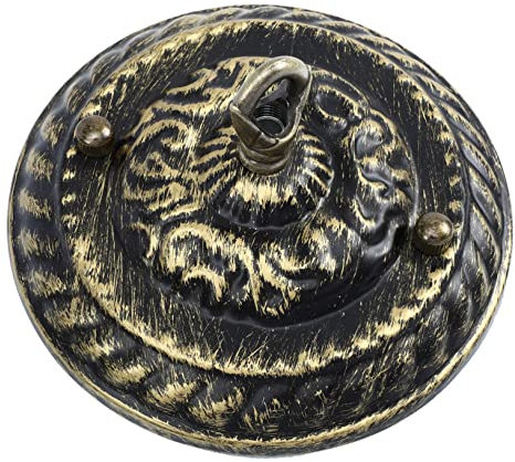 Lurrose Baldachin Lampe Satz Deckenleuchten Abdeckplatte aus Stahl