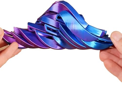3D Printed Fidget – Gear Sphere Spinner, interaktives Desk Ornament, Stress EaseToy für Erwachsene, Kinder, Mädchen, Kinder, Studenten für Home Work Study Breaks, tragbar, 3,94 Zoll