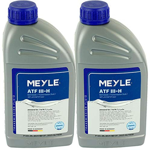 2x 1L Meyle 0140192300 Getriebeöl Automatikgetriebeöl ATF III H Rot ATF | 2x 1L Meyle 0140192300 Getriebeöl Automatikgetriebeöl ATF III H Rot ATF