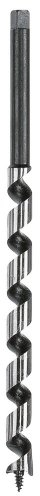 wolfcraft 7676010 1 Foret à Bois Épais Standard Ws Ø 22 Mm Longueur de Spirale 325 Mm Longueur Totale 400 Mm Queue 6 Pans argent