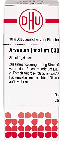 ARSENUM JODATUM C 30 Globuli 10 g