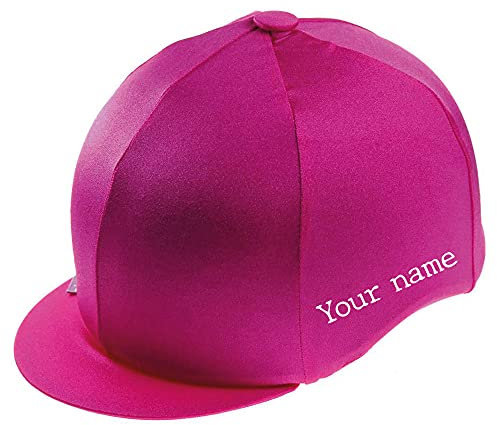 Luvponies Helmüberzug für Reithelm, Rosa, Damen, junge Mädchen, Reiterinnen, Helmabdeckung, Reithelmüberzug