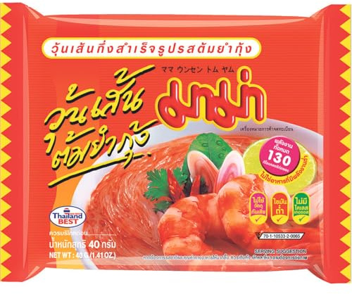 MAMA - Instant Bohnen Vermicelli Tom Yam Goong - (1 X 40 GR)