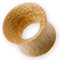 Fly Style Flesh Tunnel Ohrplug - Piercing-Schmuck aus Holz, Grösse:28 mm, Materialwahl:Bambus