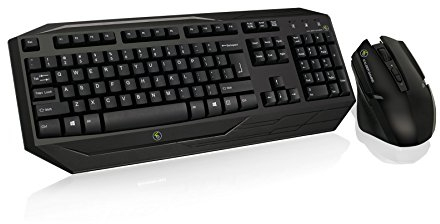 IOGEAR Kaliber Gaming Wireless Keyboard & Mouse, GKM602R (Keyboard & Mouse)