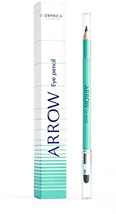 ORPHICA ARROW Kajalstift schwarz + Schwämmchen
